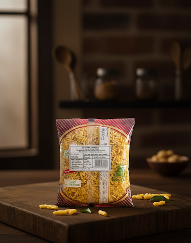 Crispy masala puffed rice mixture – South Indian snack