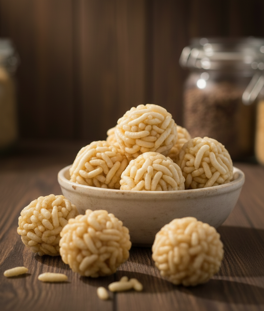 Puffed Rice Rolls