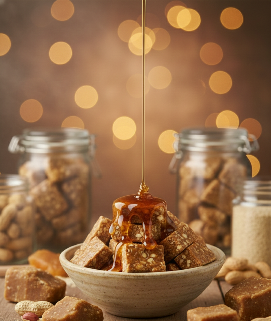 Coconut Jaggery Fine Chikki