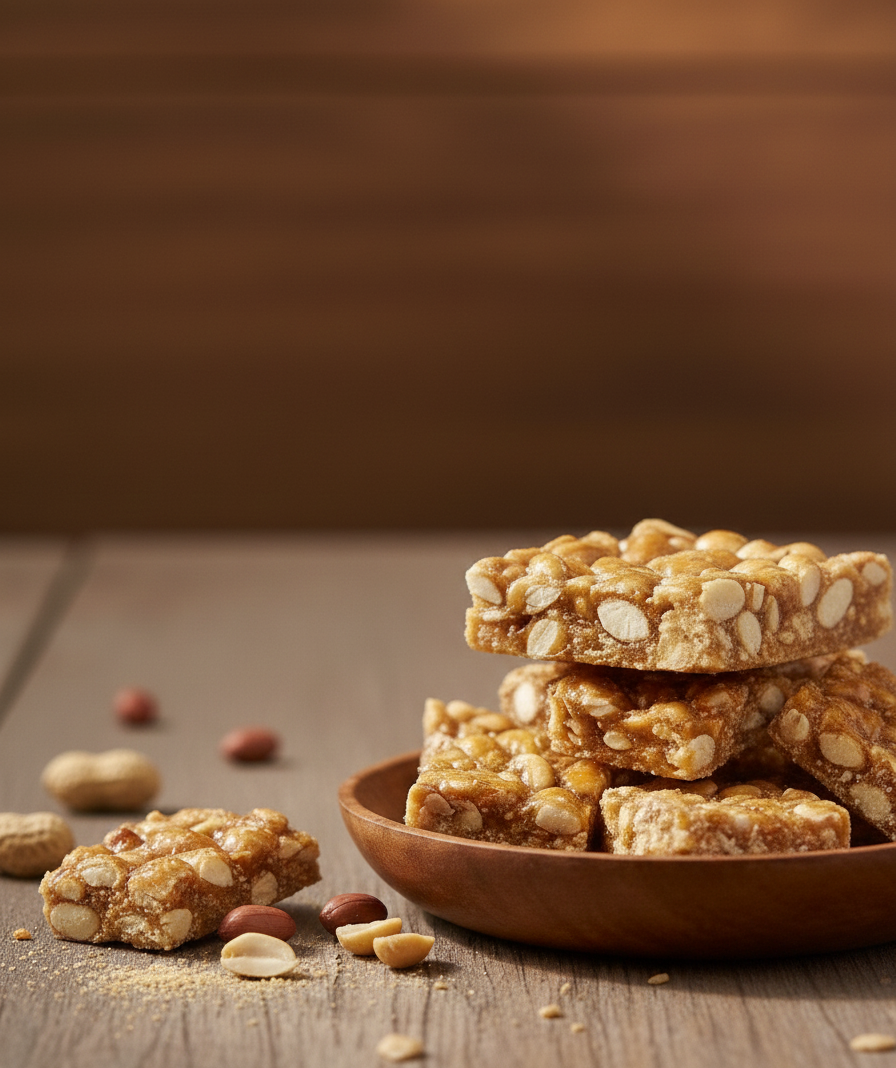 Peanut Burfi Cuts